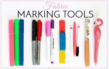 How to Mark Fabric - Marking Tools - Melly Sews